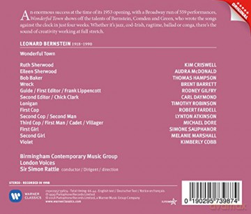 Sir Simon Rattle: Bernstein: Wonderful Town [CD]