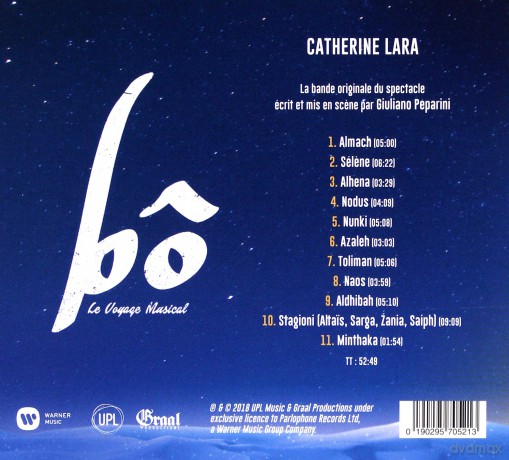 Catherine Lara: Bo, Le Voyage Musical [CD]