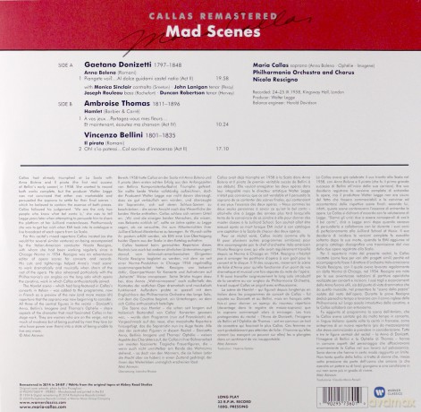 Maria Callas: Maria Callas - Mad Scenes [Winyl]