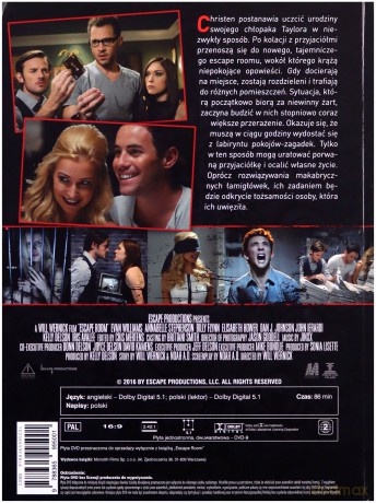 Escape Room (2017) (booklet) [DVD]