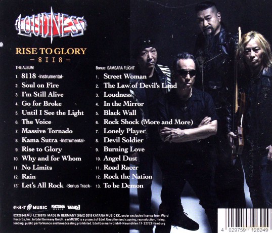 Loudness: Rise To Glory [2CD]