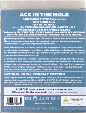 Ace In The Hole (As w potrzasku) [Blu-Ray]+[2DVD]