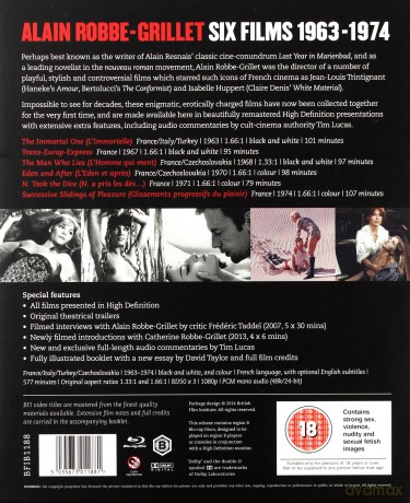 Alain Robbegrillet Collection [3xBlu-Ray]