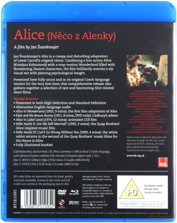 Alice (Coś z Alicji) [Blu-Ray]+[DVD]