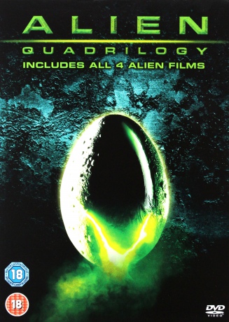 Alien Quadrilogy (Obcy - 8. pasażer Nostromo / Obcy - decydujące starcie / Obcy 3 / Obcy: Przebudzenie) [5DVD]