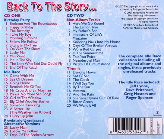 Idle Race: Back To The Story [2CD]