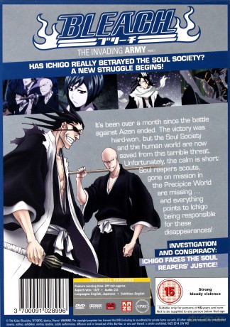 Bleach Season 15 Part 1 (Episodes 317-329) [DVD]