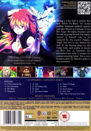 Blue Exorcist Part 2 Episodes 14-25 [DVD]