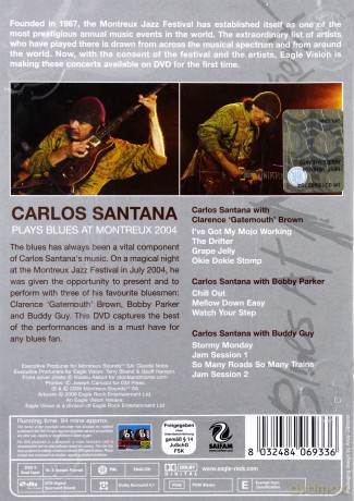 Carlos Santana: Blues At Montreux 2004 [DVD]