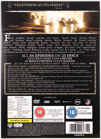 Boardwalk Empire Seasons 1-5 [23DVD]