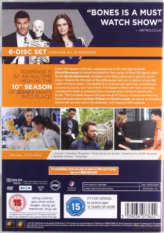 Bones The Complete Tenth Season [6DVD]