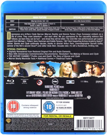 Bonnie And Clyde [Blu-Ray]