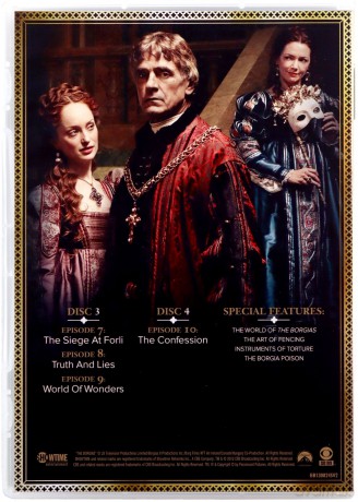 Borgias Season 2 [4DVD]