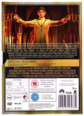 Borgias Season 2 [4DVD]