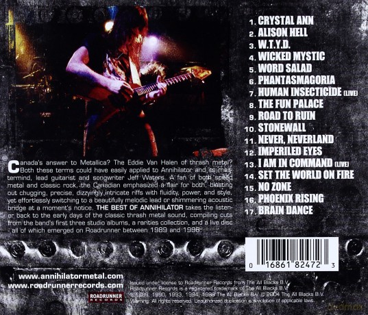 Annihilator: The Heart Of Rr: Best Of [CD]