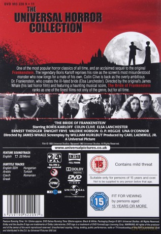 Bride Of Frankenstein [DVD]