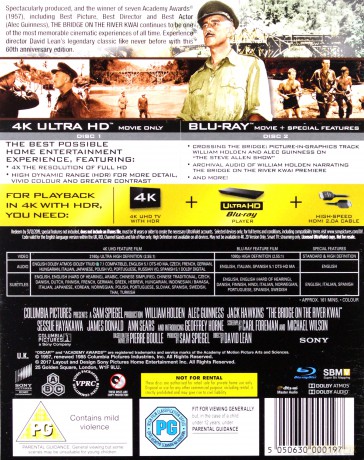 Most na rzece Kwai [Blu-Ray 4K]+[Blu-Ray]
