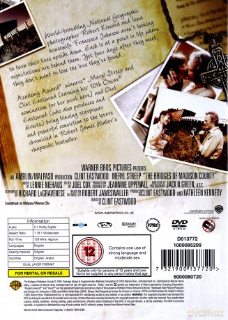 Bridges of Madison County [DVD]