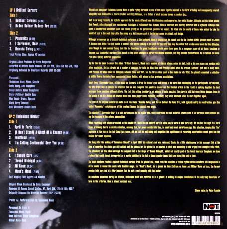 Thelonious Monk: Brilliant Corners [2xWinyl]