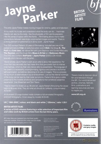 British Artists Films Jayne Parker [DVD]