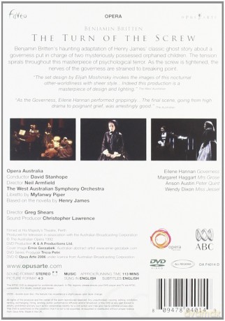 Henry James-Shears: Britten-Turn Of The Screw [DVD]