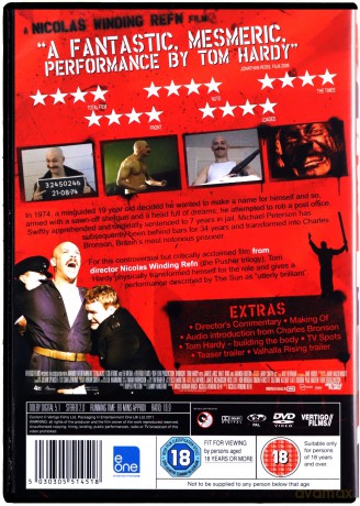 Bronson film [DVD]