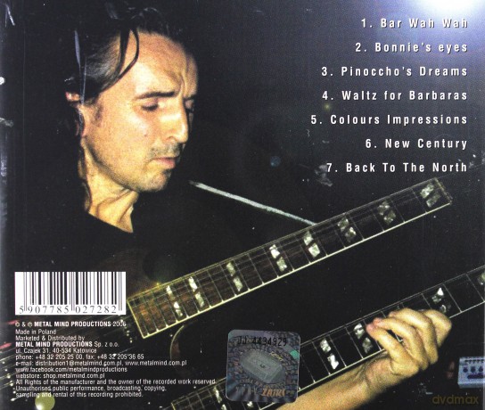 Apostolis Anthimos (SBB): Back To The North [CD]
