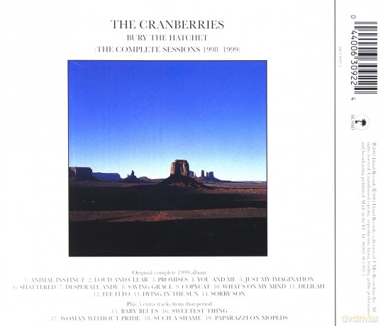 The Cranberries: Bury The Hatchet (The Complete Sessions 1998 - 1999) [CD]