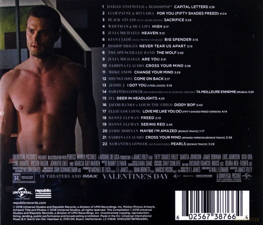 Fifty Shades Freed soundtrack (Nowe oblicze Greya) (PL) [CD]