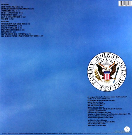 The Ramones: Leave Home (Remastered) [Winyl]