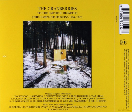 The Cranberries: To The Faithful Departed (The Complete Sessions 1996 - 1997) [CD]