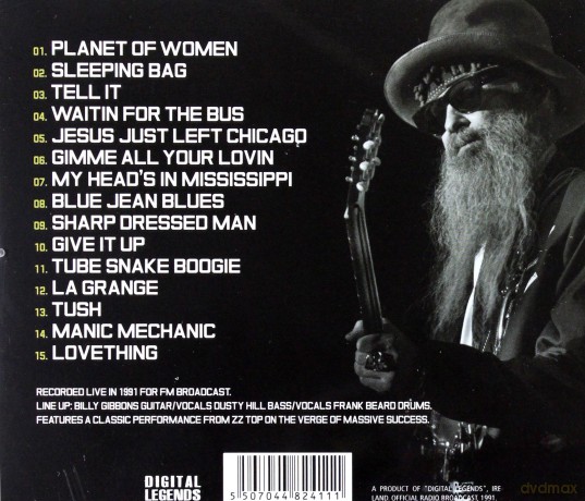 ZZ Top: Live 1991 [CD]