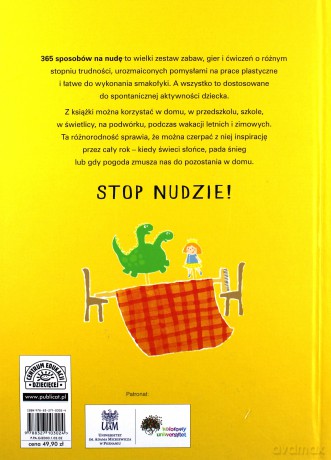 365 sposobów na nudę, zabawy i zadania wspierające rozwój dziecka [KSIĄŻKA]