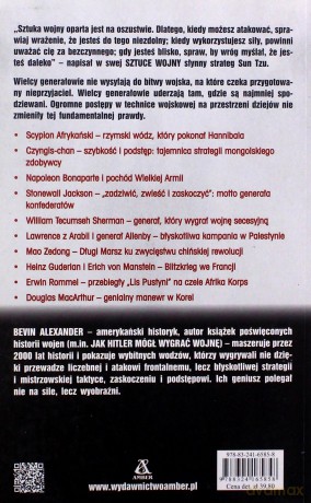 Jak zwyciężali wielcy dowódcy - Bevin Alexander [KSIĄŻKA]