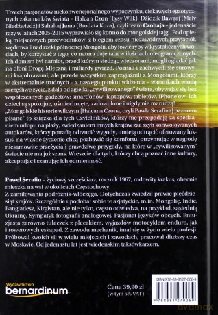 Mongolskie historie. Wilczym pazurem pisane. 4000 km w siodle po bezdrożach dzikiej tajgi - Paweł Serafin [KSIĄŻKA]