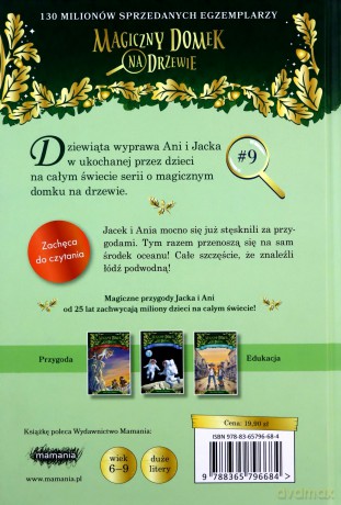 Nurkowanie z delfinami. Magiczny domek na drzewie - Mary Pope Osborne [KSIĄŻKA]