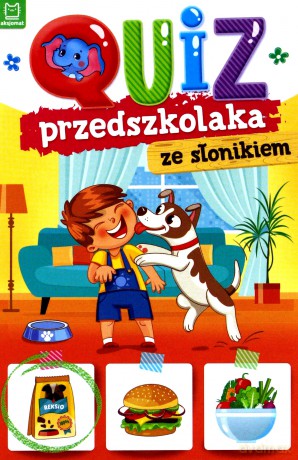 Quiz przedszkolaka ze słonikiem [KSIĄŻKA]