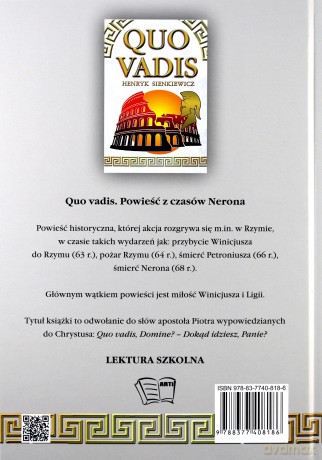 Quo Vadis - Henryk Sienkiewicz [KSIĄŻKA]