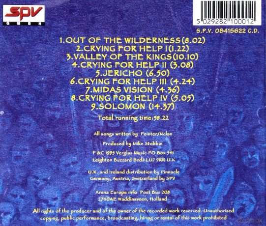 Arena: Songs From The Lion's Cage [CD]