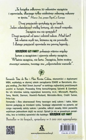 Szczęście czy fart - Fernando Trias De Bes [KSIĄŻKA]