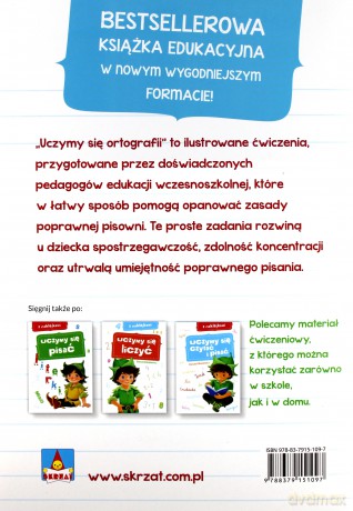 Uczymy się ortografii - Danuta Klimkiewicz [KSIĄŻKA]