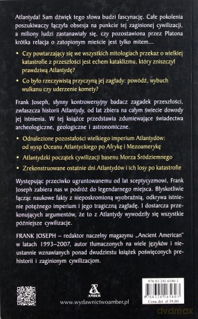 Zagłada Atlantydy - Frank Joseph [KSIĄŻKA]