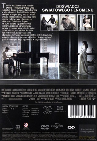 Pięćdziesiąt twarzy Greya (50 twarzy Greya) [DVD]