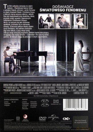 Pięćdziesiąt twarzy Greya (50 Twarzy Greya) [DVD]