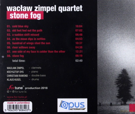 Wacław Zimpel Quartet: Stone Fog [CD]