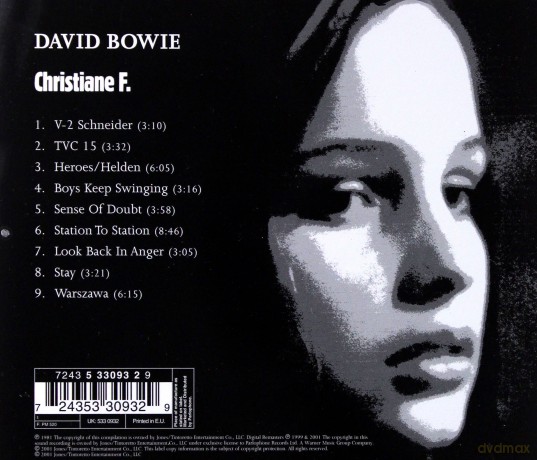 David Bowie: Christiane F soundtrack [CD]