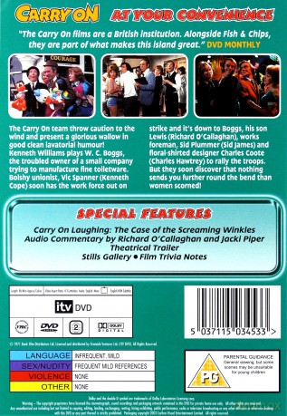 Carry On At Your Convenience [DVD]
