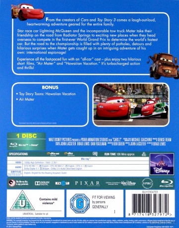 Cars 2 [Blu-Ray]