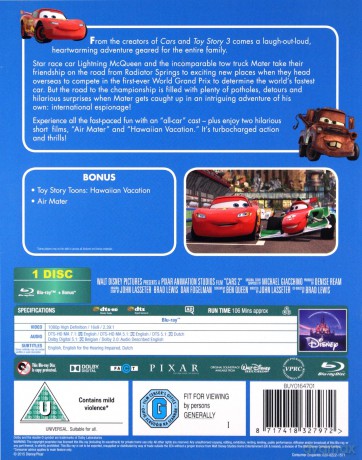 Cars 2 [Blu-Ray]