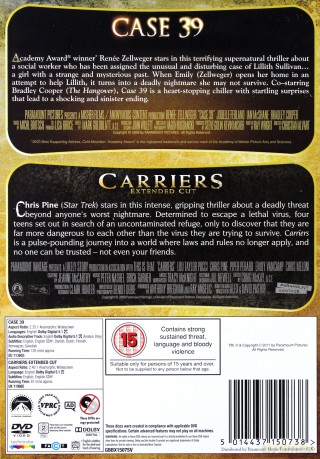 Case 39 / Carriers [DVD]